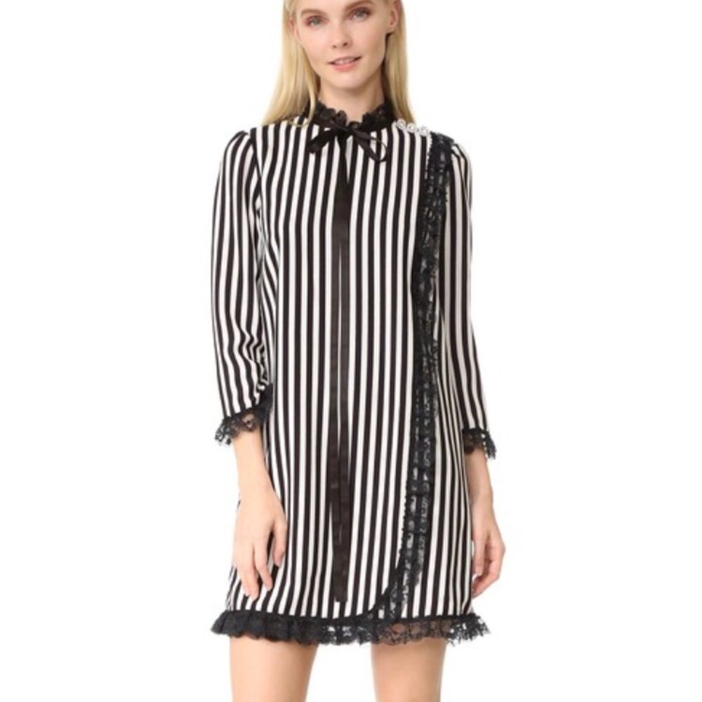 Marc by Marc Jacobs striped babydoll dress